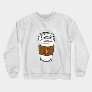 Green Pumpkin Spice Latte Crewneck Sweatshirt